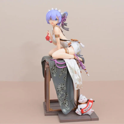 Re:Zero Rem &amp; Emilia Chinoiserie Style Figures