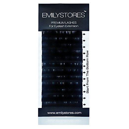 EMILYSTORES Lash Extensions 0.20 &amp; 0.15 mm C Curl