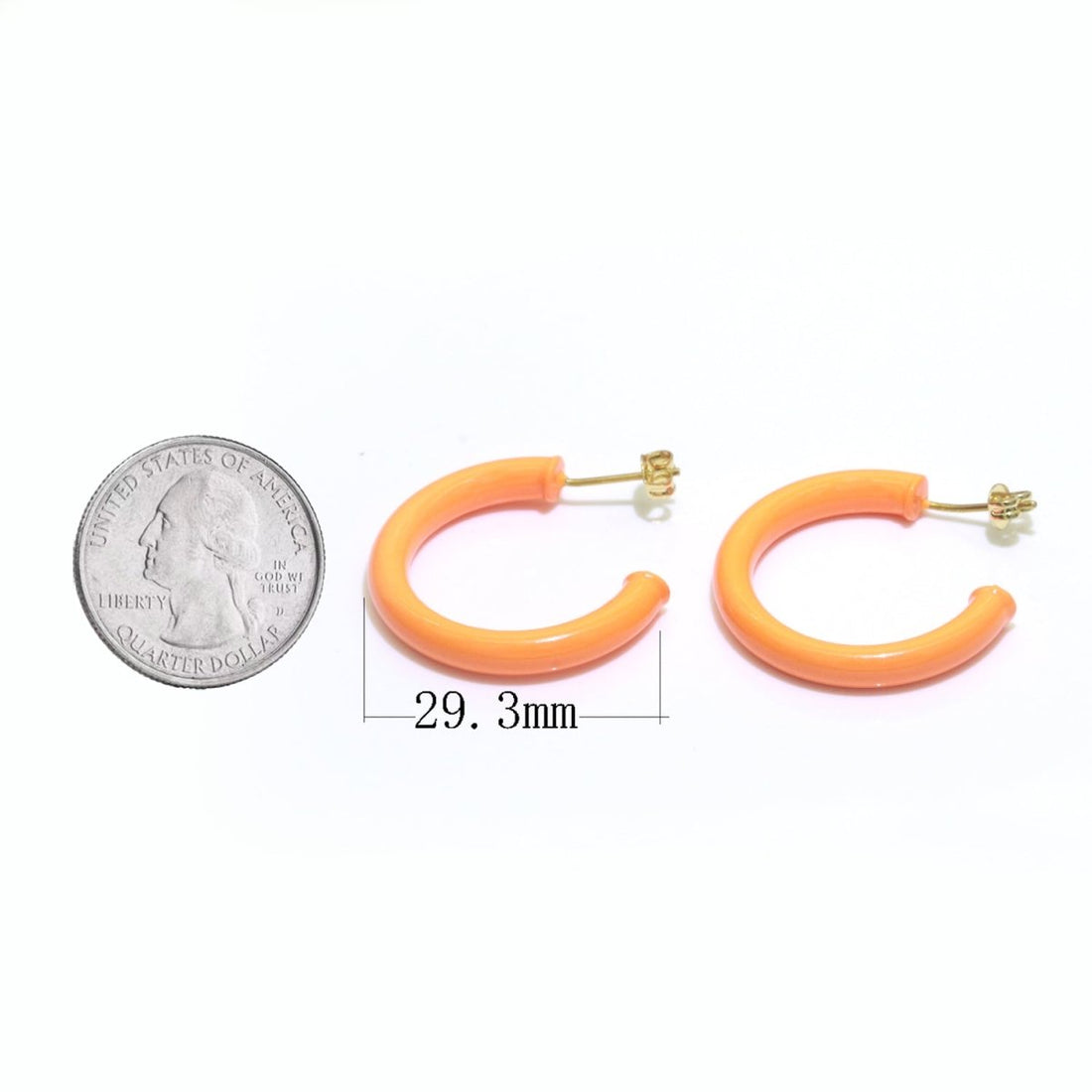 Enamel Hoop Earrings For Women | 30mm Infinity Gold Hoops Women Earrings | Big Loop Earrings For Women | Lightweight Hoop Earrings Set For Girls T-092 to T-097 ,T100-T101