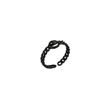 Enamel Smiley Face Open Adjustable Stacking Ring Y2K Neon Colorful Ring Unisex Jewelry