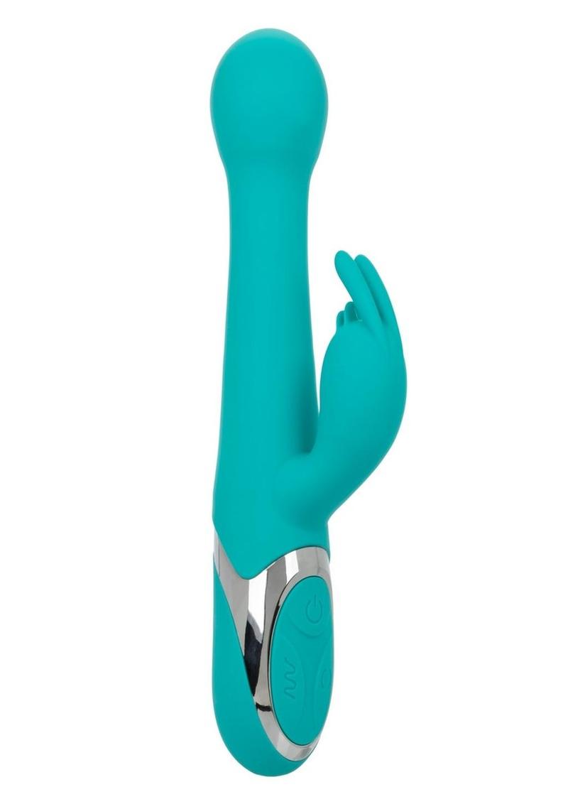 Calexotics Enchanted Oscillate Rechargeable Silicone Rabbit Vibrator