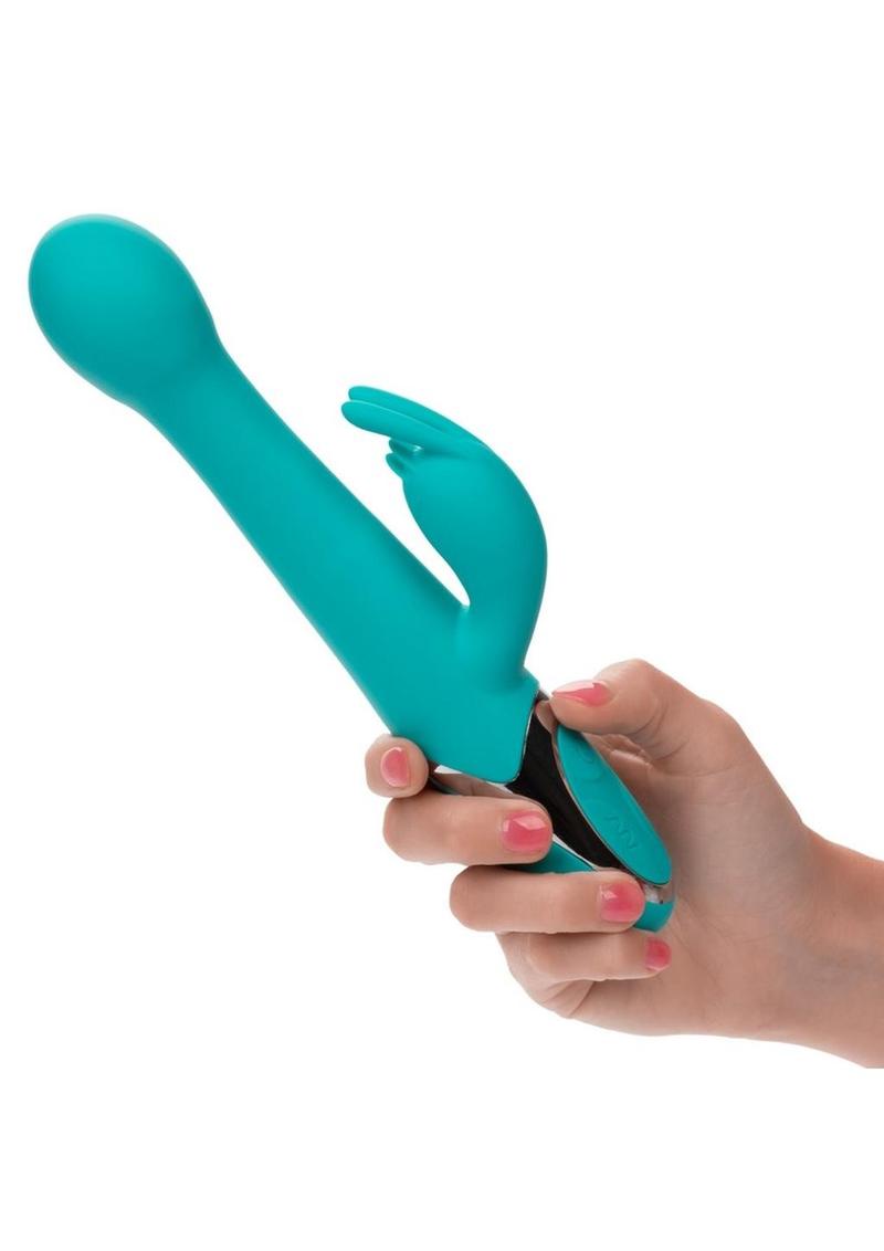 Calexotics Enchanted Oscillate Rechargeable Silicone Rabbit Vibrator