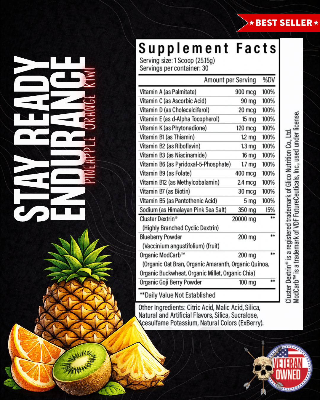 STAY READY ENDURANCE | Intra-Workout Hydration &amp; Fuel