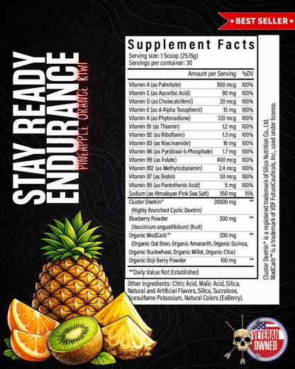 STAY READY ENDURANCE | Intra-Workout Hydration &amp; Fuel