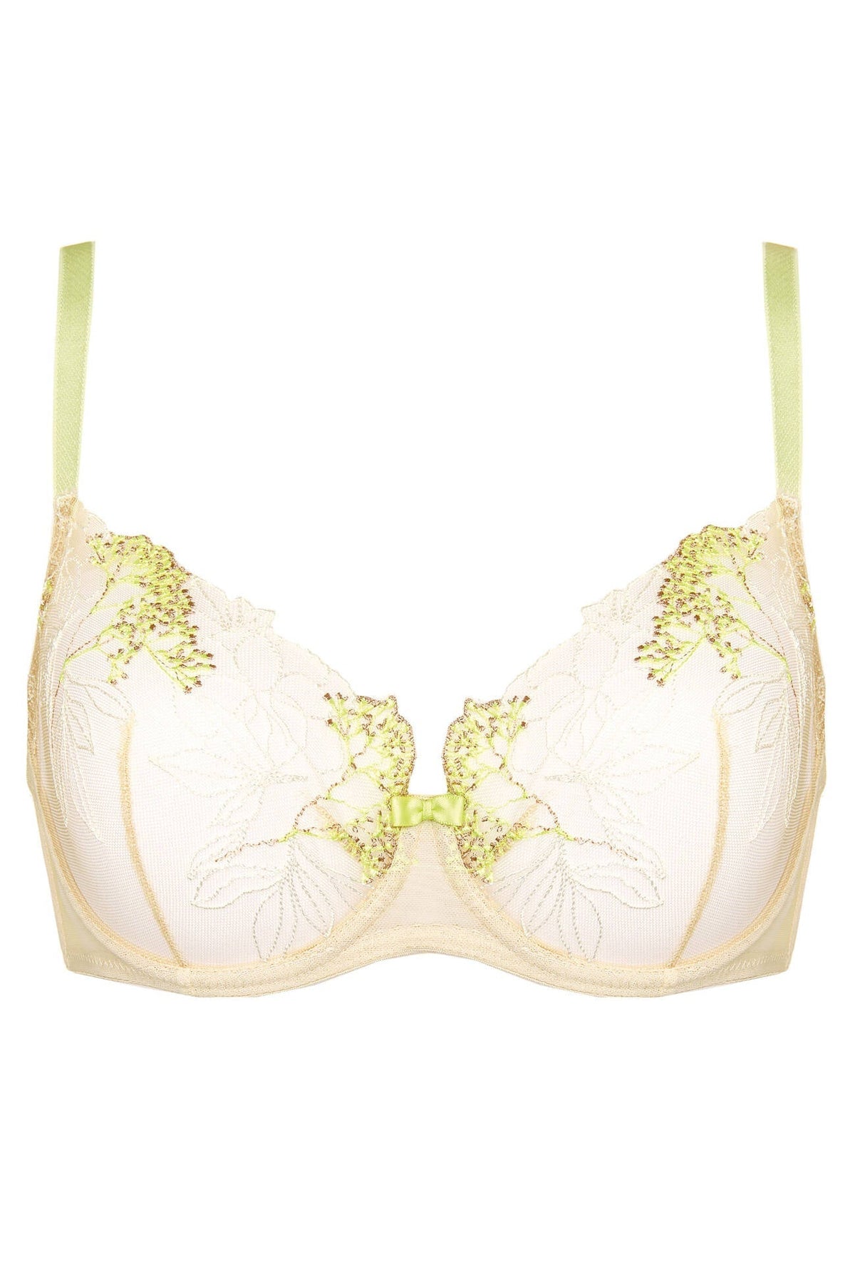 Gorteks Soleil Sheer Mesh Demi Cup Bra