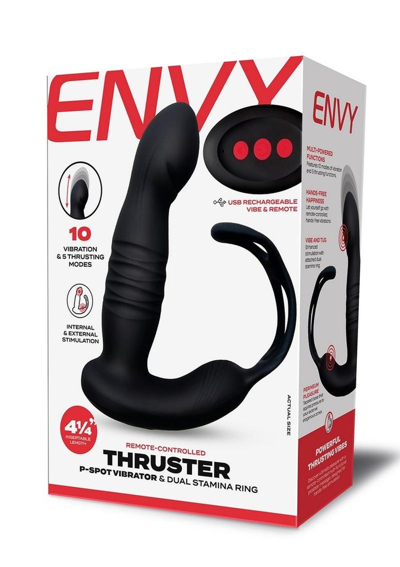 Envy Thruster P-Spot Vibrator &amp; Dual Stamina Ring