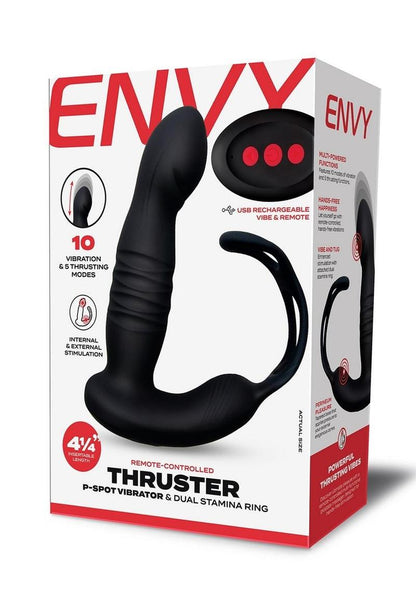Envy Thruster P-Spot Vibrator &amp; Dual Stamina Ring