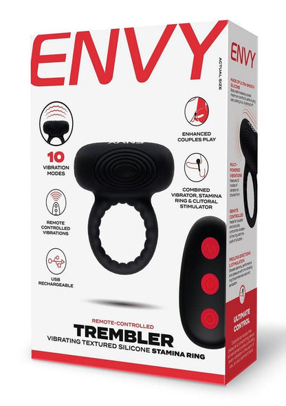 Envy Toys Trembler Vibrating Silicone Stamina Ring