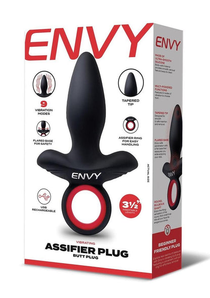 Envy Vibrating  Rechargeable Assifier Butt Plug