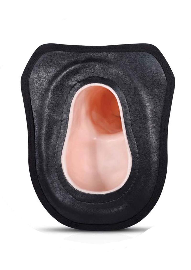 Erection Assistant Hollow Strap-On with Adjustable Harness