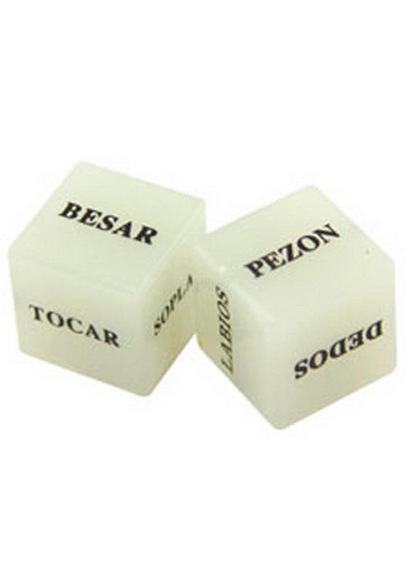 Glow-in-the-Dark Foreplay Dice