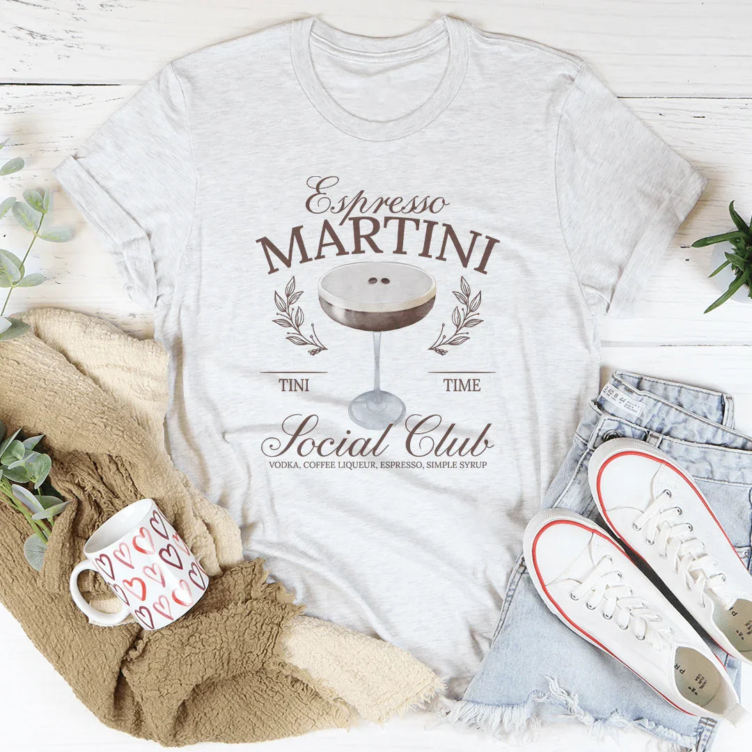 Espresso Martini Social Club Tee
