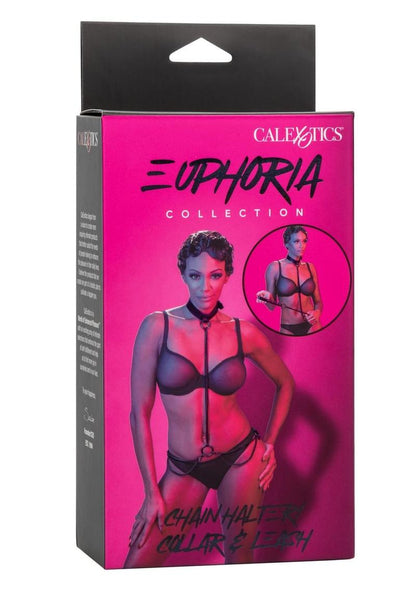 Euphoria Chain Halter Collar And Leash