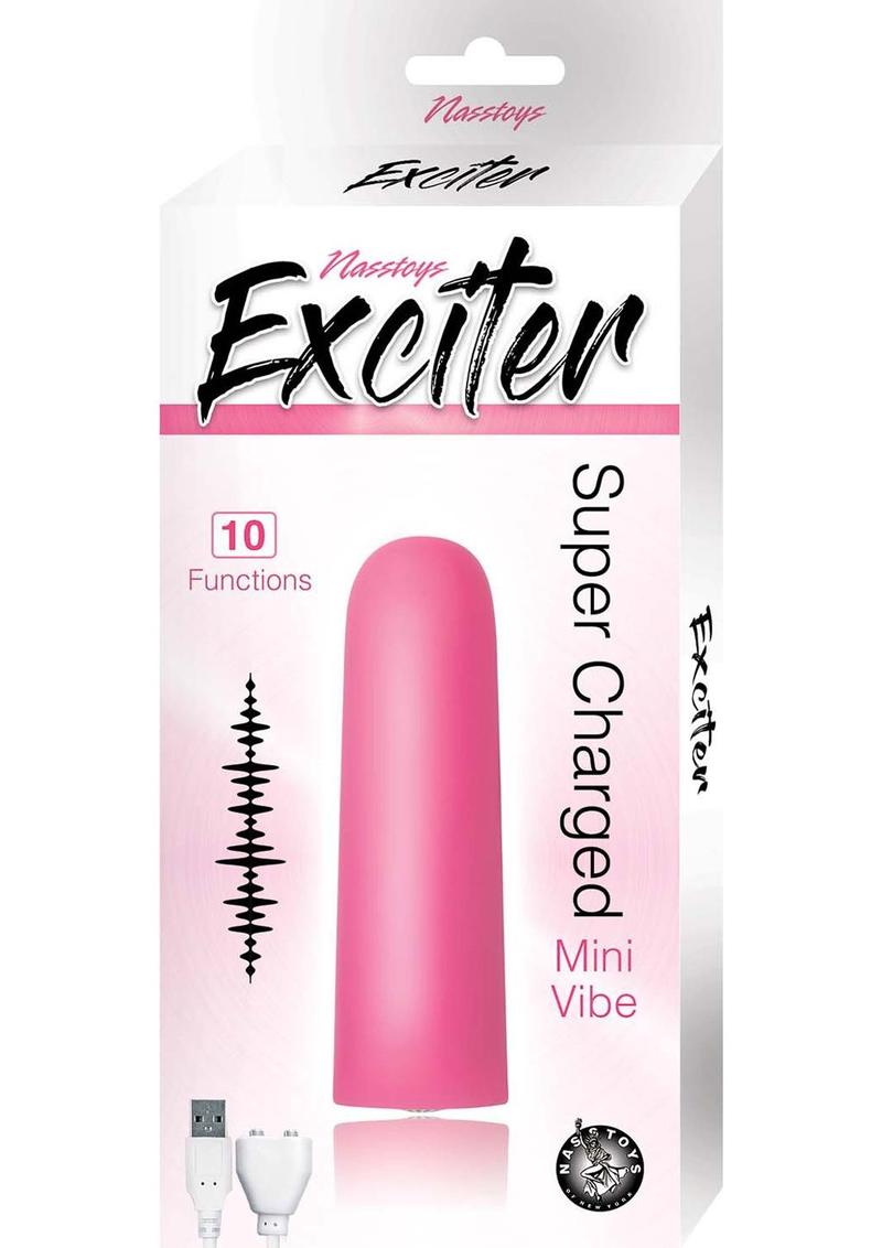 Nasstoys Exciter Mini Vibe Rechargeable Silicone Vibrator