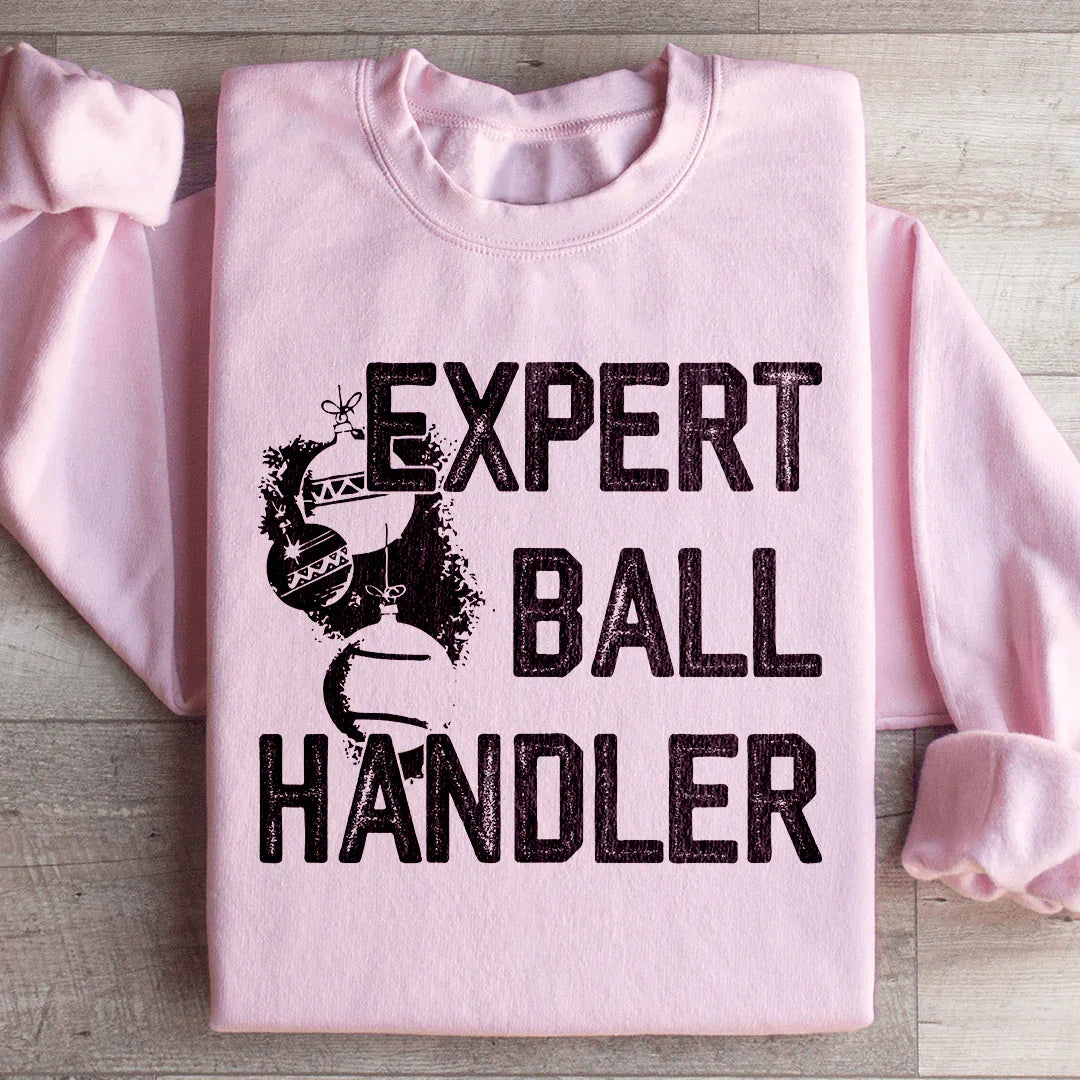 Expert Ball Handler Christmas Sweatshirt
