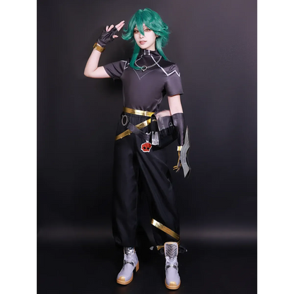 Ezreal Cosplay Costume – League of Legends Outfit with Wig &amp; Props