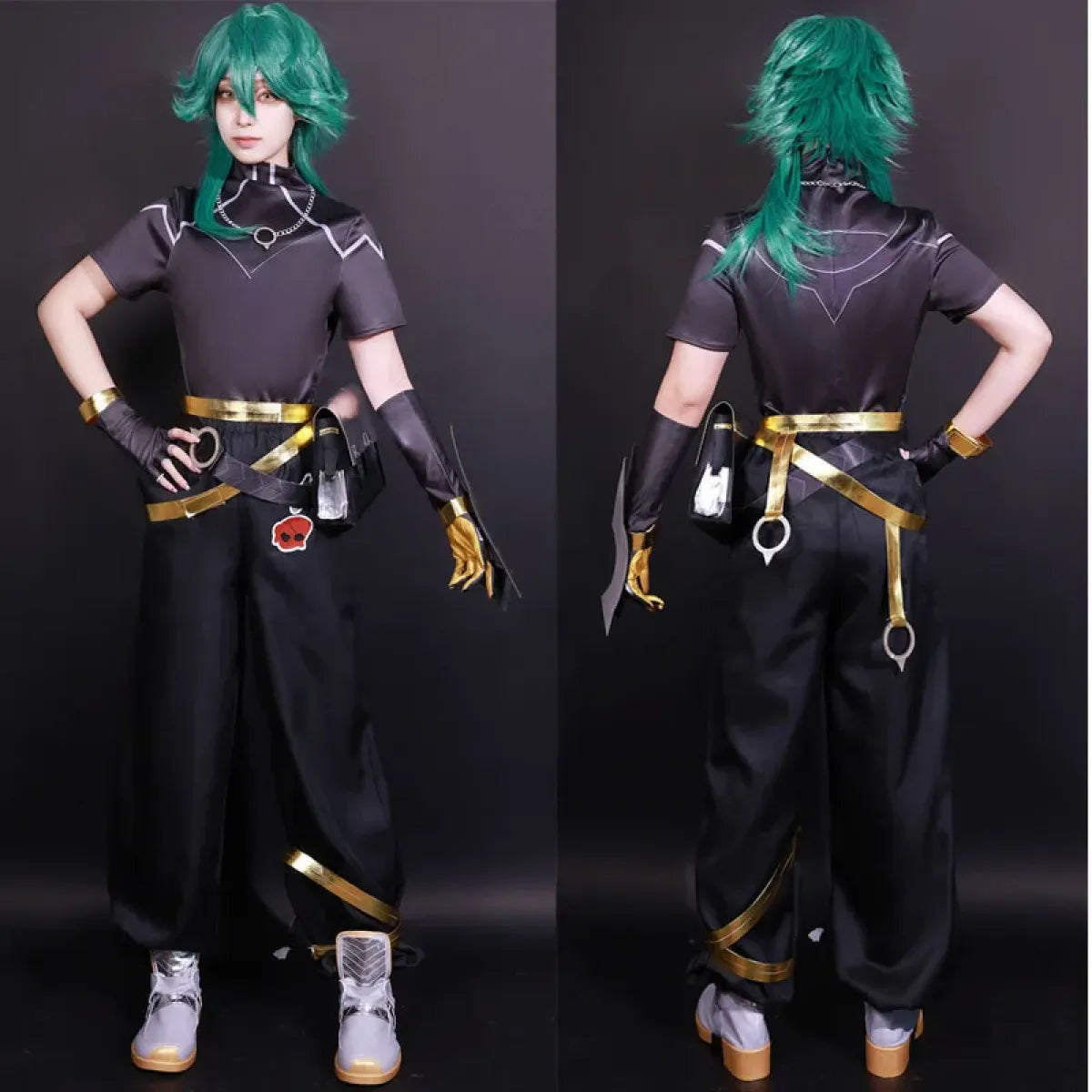 Ezreal Cosplay Costume – League of Legends Outfit with Wig &amp; Props
