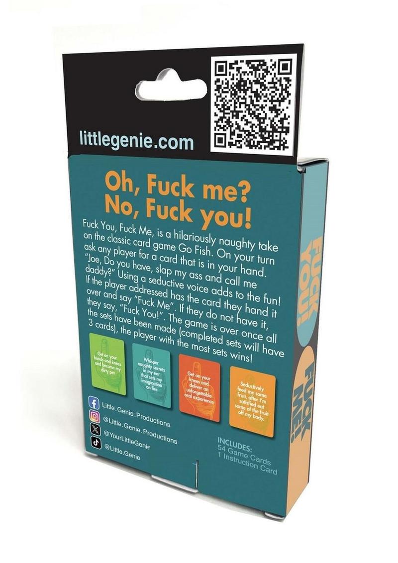 F*ck You F*uck Me Card Game