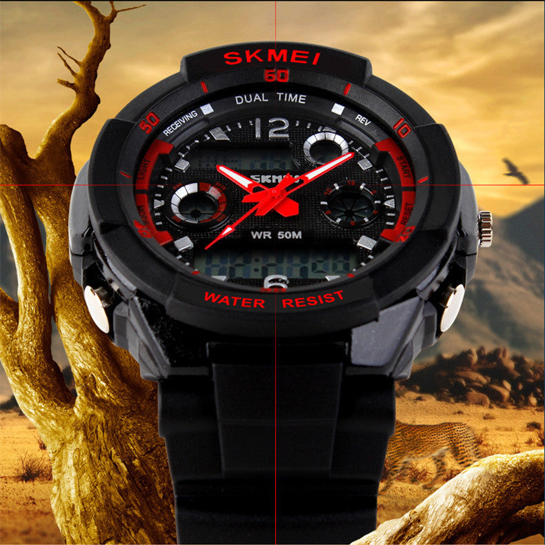 Waterproof Sports Electronic Student Watch