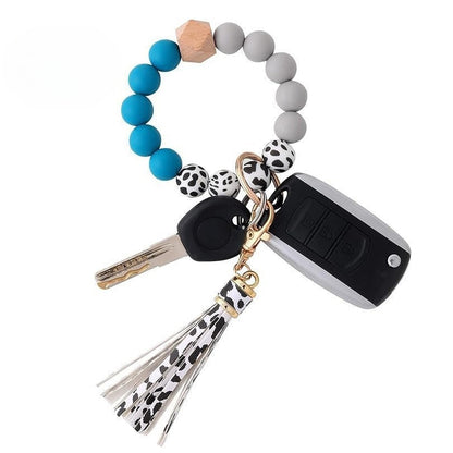 PU Tassel Keychain Women&