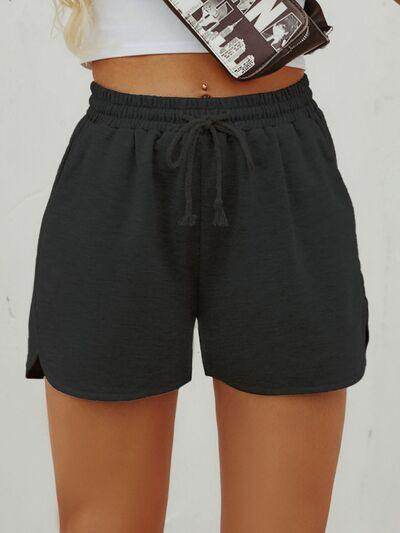 Comfortable Drawstring Shorts with Pockets for Women