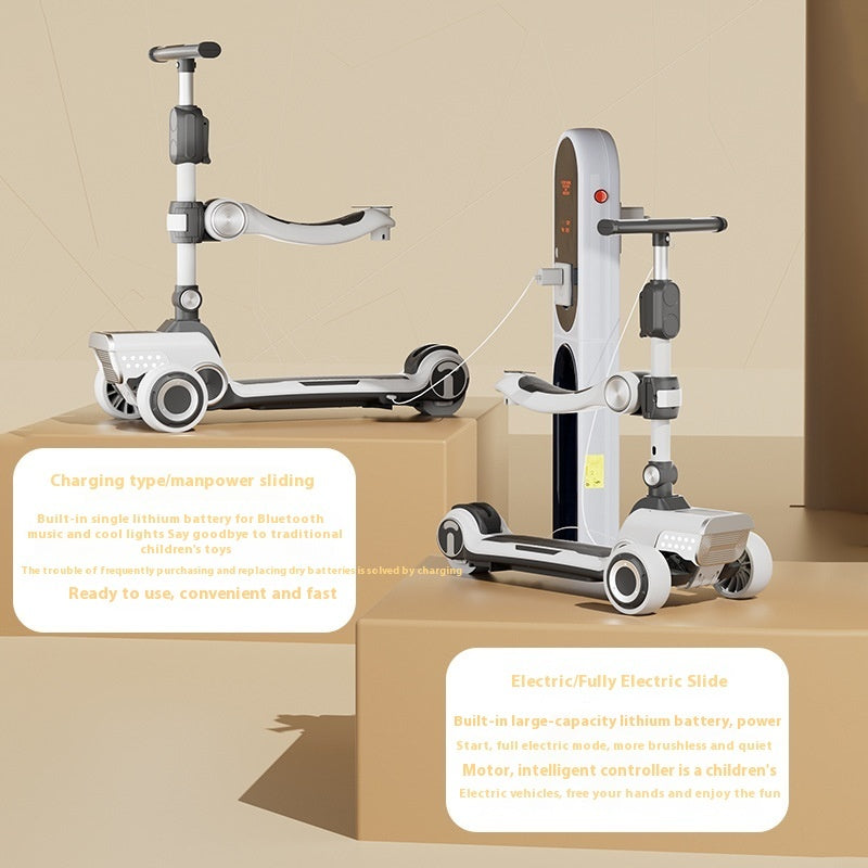 Rechargeable And Foldable Children&