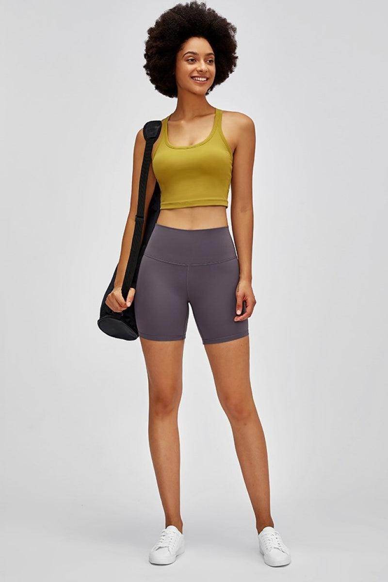 Millennia High Waist Training Shorts for Comfort and Style