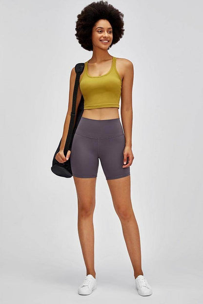 Millennia High Waist Training Shorts for Comfort and Style