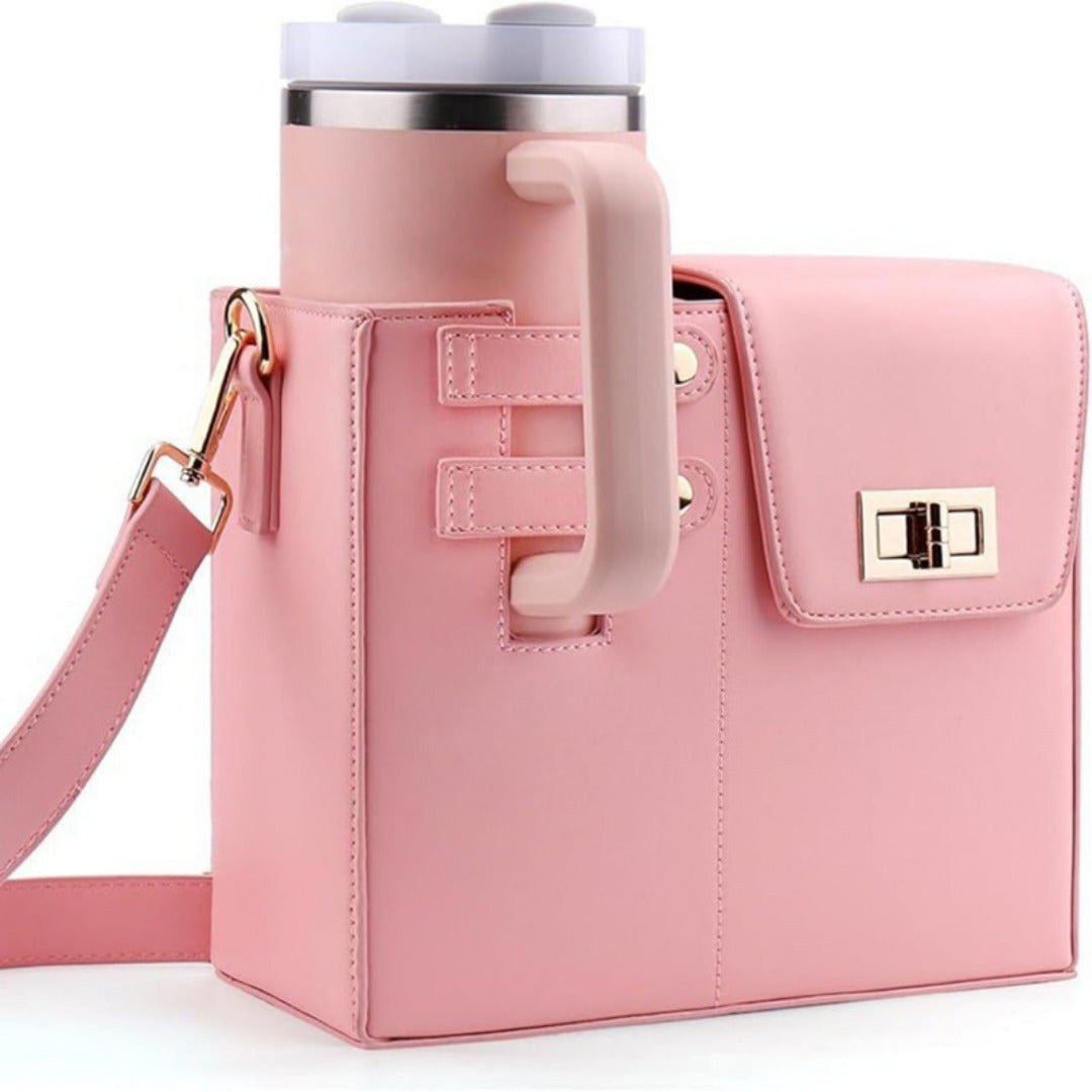 Versatile Design Commuter Bag – Ideal Crossbody Bag for Outdoor Adventures &amp; Portable Water Cup Bottle Storage