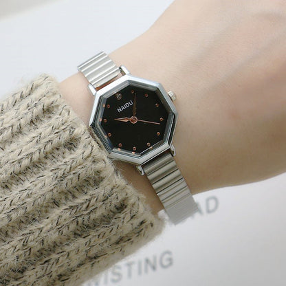 Shaped Woven Mesh Belt Women&