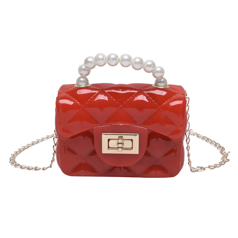 Pearl Hand One-shoulder Crossbody Chain Children&