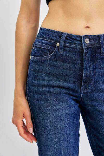 Judy Blue Full Size Tummy Control Straight Jeans Plus Size