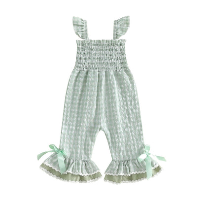 Sleeveless Strap Jumpsuit With Flared Pants