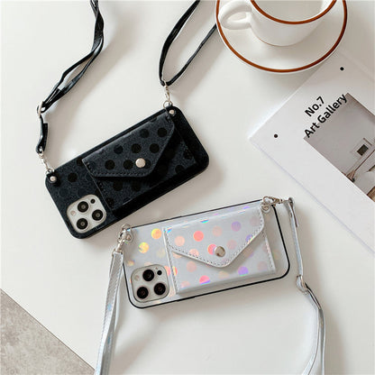 Diagonal Card Case, Mobile Case For Case, Full Package