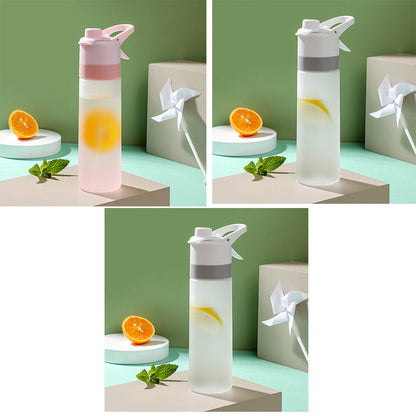 Spray Water Bottle for Fitness and Travel