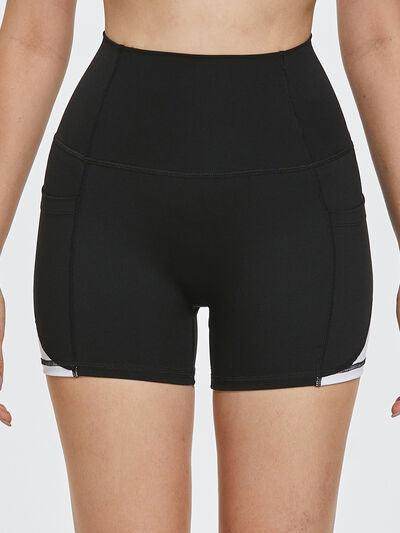 High Waist Active Shorts for Women with Stretch Comfort