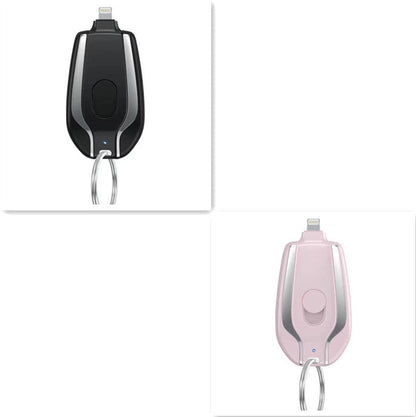 Keyring Wireless Charging Bank 1500mAh Portable Power