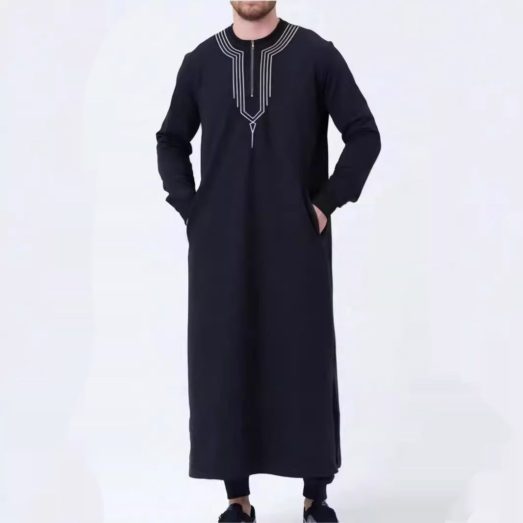 Casual Loose Embroidery Men&