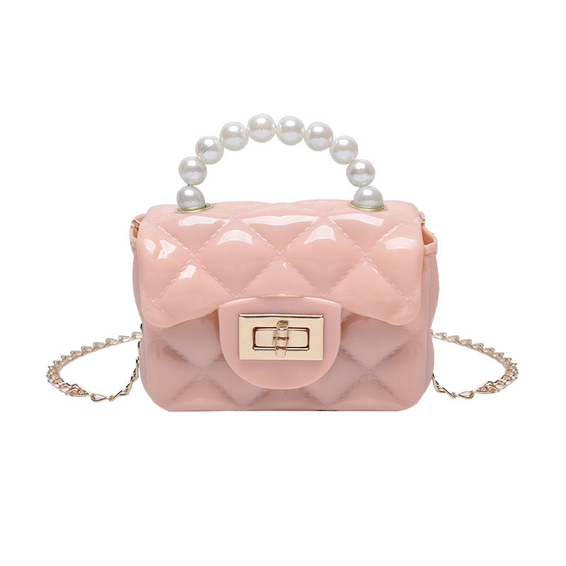 Pearl Hand One-shoulder Crossbody Chain Children&
