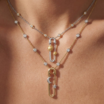 Fashionable Pin-shaped Necklace For Women