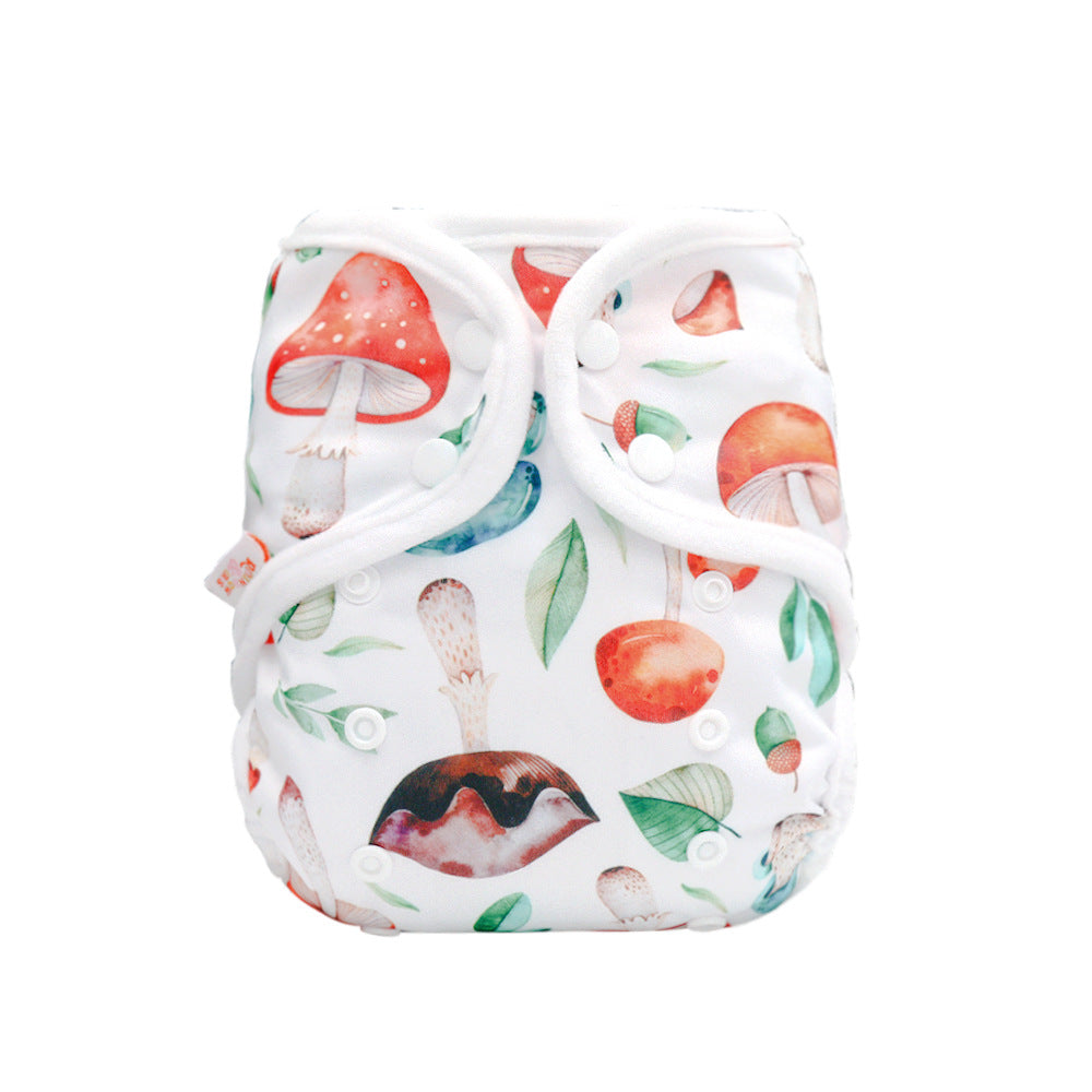 Rainbo&amp;Iris Cute Fashion Cloth Diaper Cover With Rainbow Print Baby Gift Accessory