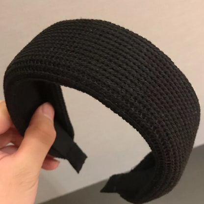 Knitted Wide Padded Headband