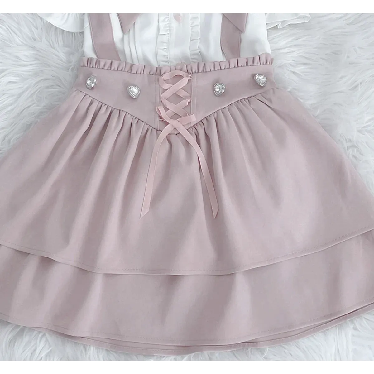 Sweet Fairy Kei Ribbon Blouse