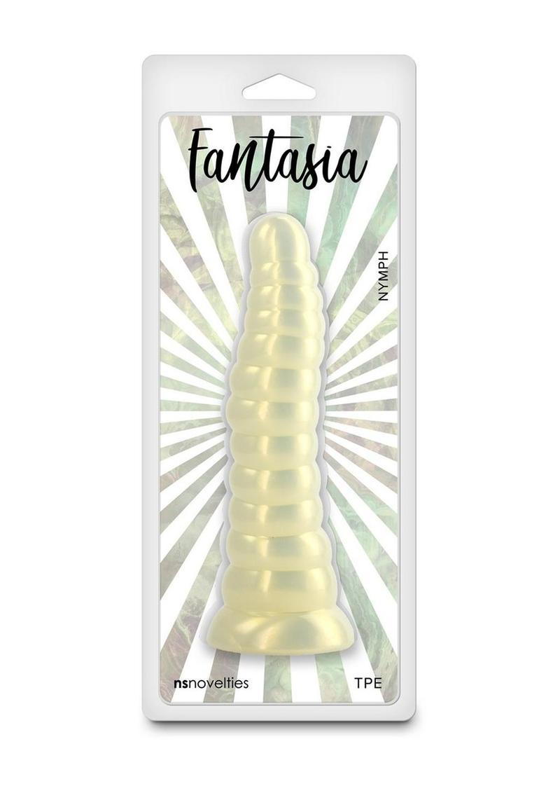 Fantasia Nymph Yellow Dildo TPE Material