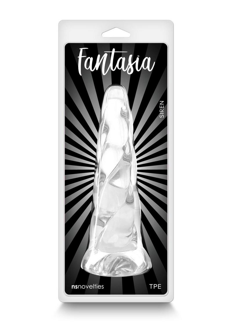 Fantasia Siren Flexible Clear Dildo