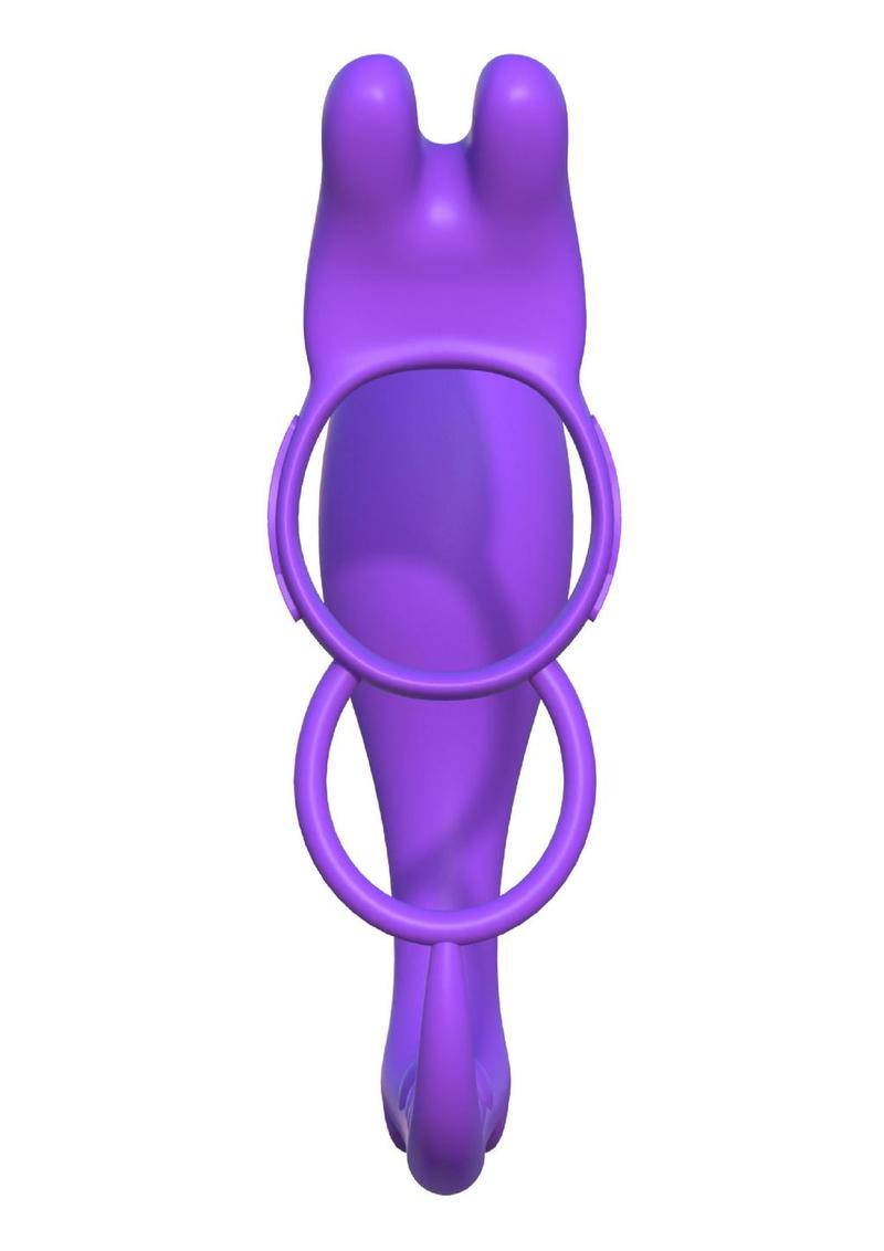 Fantasy C Ringz Ass Gasm Silicone Vibrating Rabbit