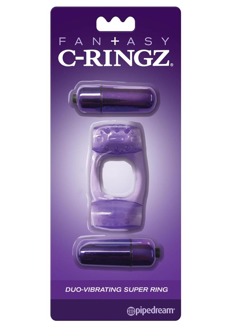 Fantasy C Ringz Duo Super Dual Bullet Silicone