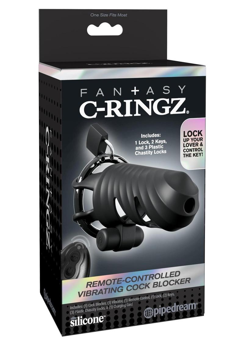 Fantasy C-Ringz Remote-Controlled Cock Blocker