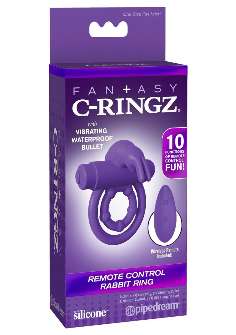 Fantasy C Ringz Silicone Rabbit Ring