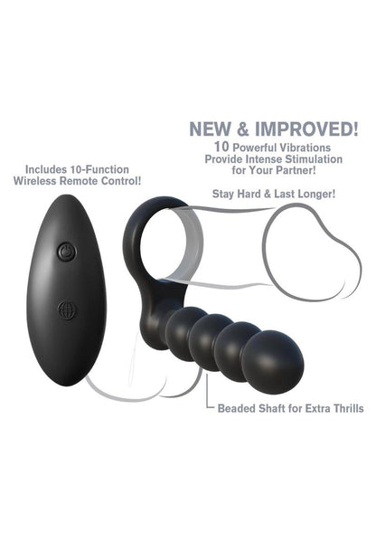 Fantasy C Ringz Silicone Remote Double Penetrator